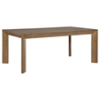 Pemberly Row 7-piece 72-inch Rectangular Dining Set in Natural Brown