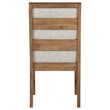 Pemberly Row 2-piece Upholstered Side Chair Set in Natural Brown