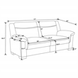 Pemberly Row 2-piece Upholstered Sofa and Loveseat Set in Grey
