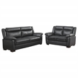 Pemberly Row 2-piece Upholstered Sofa and Loveseat Set in Grey