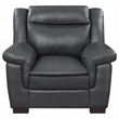 Pemberly Row 3-piece Upholstered Sofa Loveseat and Chair Set in Grey