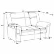Pemberly Row 3-piece Upholstered Sofa Loveseat and Chair Set in Grey