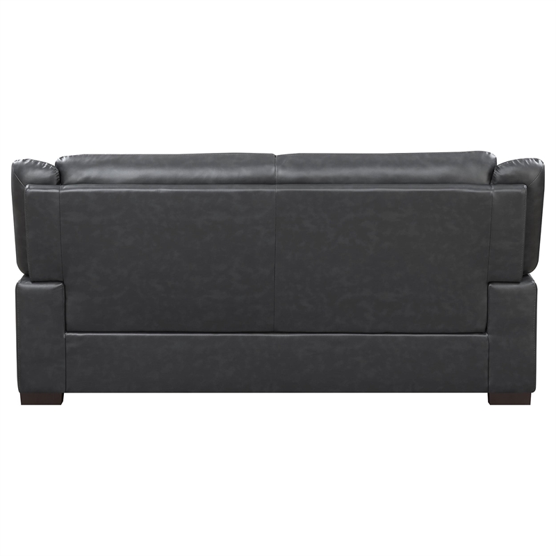 Pemberly Row 3-piece Upholstered Sofa Loveseat and Chair Set in Grey