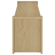 Pemberly Row 60-inch 2-door Engineered Wood TV Stand in Light Oak
