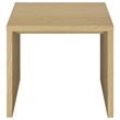 Pemberly Row 3-piece Engineered Wood Lift Top Coffee Table Set in Light Oak