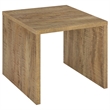 Pemberly Row 3-piece Engineered Wood Lift Top Coffee Table Set in Mango
