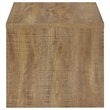 Pemberly Row 3-piece Engineered Wood Lift Top Coffee Table Set in Mango