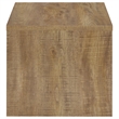 Pemberly Row 3-piece Engineered Wood Lift Top Coffee Table Set in Mango