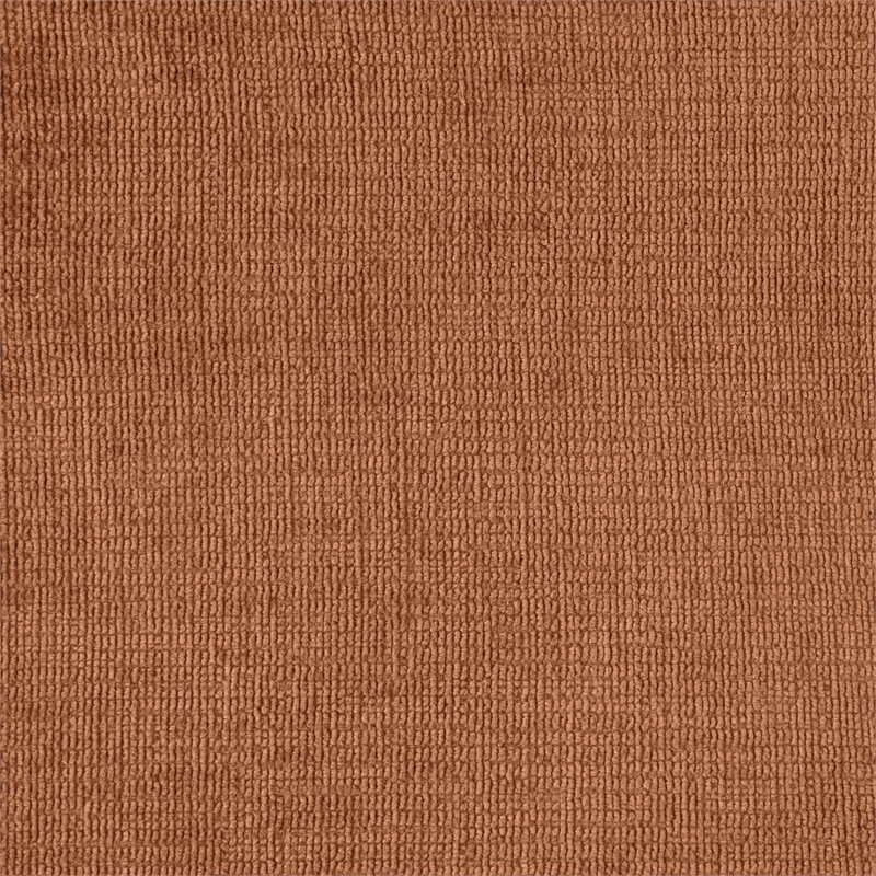 Pemberly Row Chenille Upholstered Accent Chair in Burnt Orange