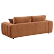 Pemberly Row 4-piece Chenille Upholstered Sofa Set in Burnt Orange