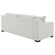 Pemberly Row 2-piece Fabric Upholstered Track Arm Sofa Set in Sand