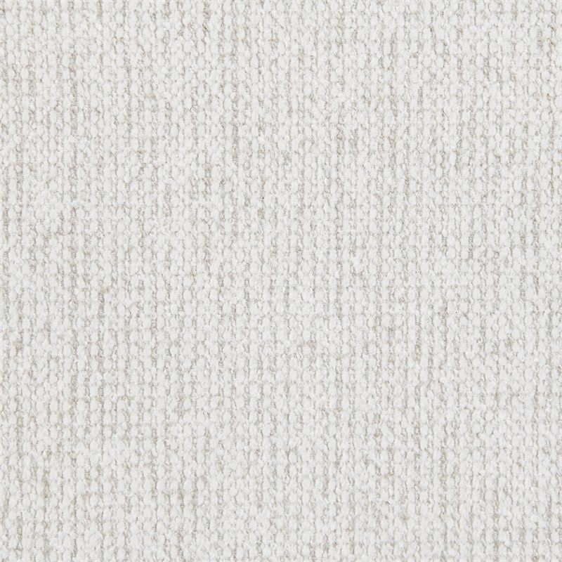Pemberly Row Fabric Upholstered Curved Track Arm Loveseat in Sand