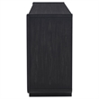 Pemberly Row 2-Drawer Wood Dining Sideboard Server in Burnished Black