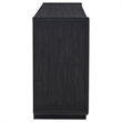 Pemberly Row 2-Drawer Wood Dining Sideboard Server in Burnished Black