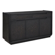 Pemberly Row 2-Drawer Wood Dining Sideboard Server in Burnished Black