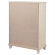Pemberly Row 5-drawer Coastal Wood Chest of Drawers in Washed Oak Brown