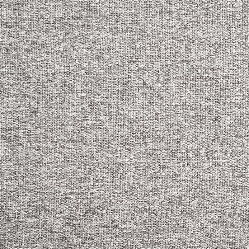 Pemberly Row Mid-Century Fabric Flared Arm Accent Chair in Gray/Blonde
