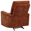 Pemberly Row 3-Piece Chenille Reclining Sofa Set in Burnt Orange