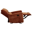 Pemberly Row 3-Piece Chenille Reclining Sofa Set in Burnt Orange