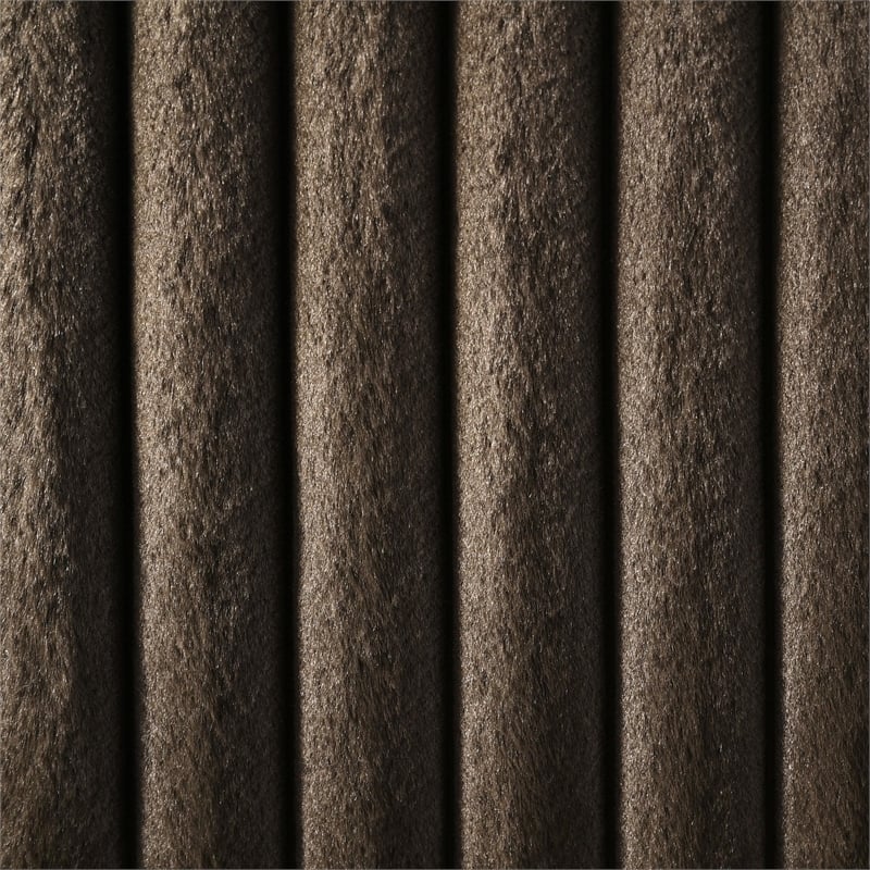 Pemberly Row Upholstered Fabric Reclining Sectional Sofa in Chocolate Brown