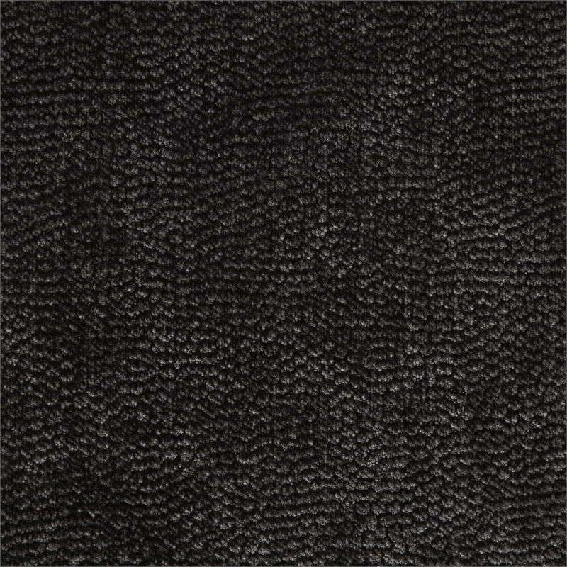 Pemberly Row Transitional Chenille Power Recliner Chair in Dark Gray