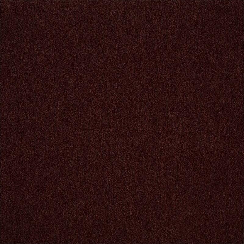 Pemberly Row Transitional Fabric Track Arm Accent Chair in Rust