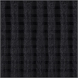 Pemberly Row Channel Tufted Fabric Dual Power Chaise Sofa in Black
