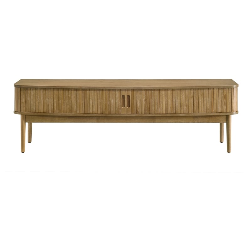Pemberly Row Wood TV Stand for TVs up to 77
