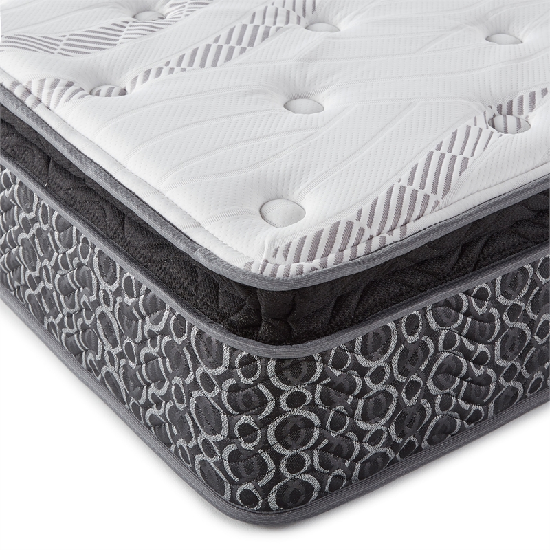 Pemberly Row 11-inch Full Pillow Top Memory Foam Hybrid Mattress