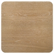 Pemberly Row Transitional Wood Accent Side End Table in Washed Oak