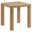 Pemberly Row 2-piece Wood Cocktail Coffee Table Set in Washed Oak