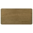 Pemberly Row Transitional Wood Cocktail Coffee Table in Brown Oak