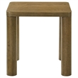 Pemberly Row 2-piece Wood Cocktail Coffee Table Set in Brown Oak