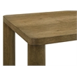 Pemberly Row 2-piece Wood Cocktail Coffee Table Set in Brown Oak