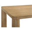 Pemberly Row Transitional Wood Cocktail Coffee Table in Washed Oak