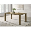 Pemberly Row 71-inch Rectangular Wood Dining Table in Brown Oak