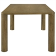 Pemberly Row 71-inch Rectangular Wood Dining Table in Brown Oak