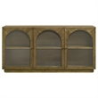 Pemberly Row 71-inch Dining Sideboard Buffet Server in Brown Oak