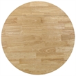 Pemberly Row 3-piece Round Drop Leaf Dining Table Set in Natural