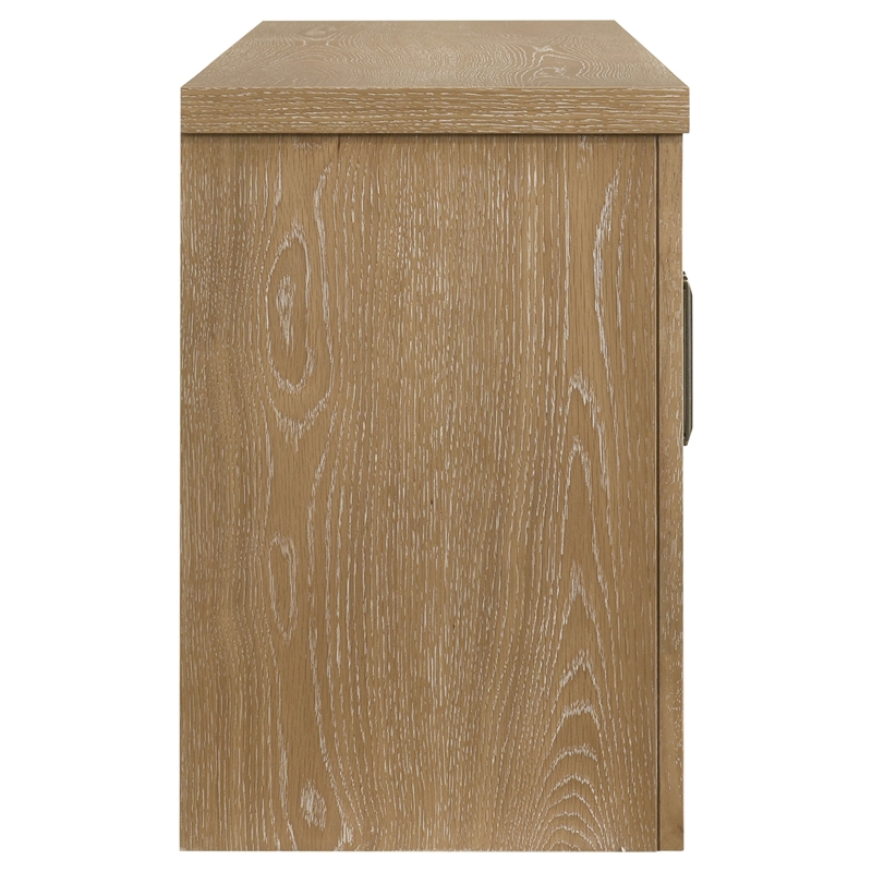 Pemberly Row 4-Door Wood TV Stand for TVs up to 85