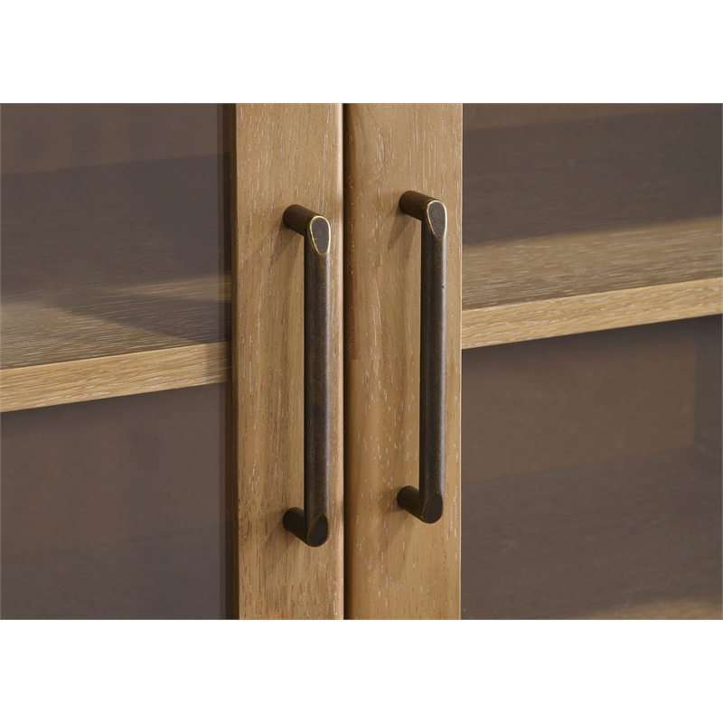 Pemberly Row 4-Door Wood TV Stand for TVs up to 85