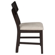 Pemberly Row 5-Piece Wood Drop Leaf Dining Set in Dark Coffee Brown