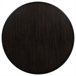 Pemberly Row 5-Piece Wood Drop Leaf Dining Set in Dark Coffee Brown