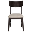 Pemberly Row 5-Piece Wood Drop Leaf Dining Set in Dark Coffee Brown