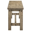 Pemberly Row 6-Piece Wood Extension Table Dining Set in Vineyard Oak