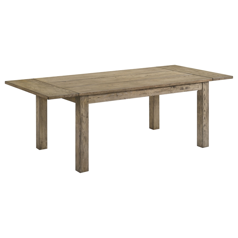 Pemberly Row 6-Piece Wood Extension Table Dining Set in Vineyard Oak