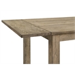 Pemberly Row 6-Piece Wood Extension Table Dining Set in Vineyard Oak