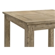 Pemberly Row 5-Piece Wood Counter Height Dining Table Set in Vineyard Oak