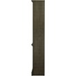 Pemberly Row 78-inch 5-shelf Arched Top Bookcase in Burnished Oak