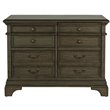 Pemberly Row 5-drawer Home Office File Cabinet in Burnished Oak